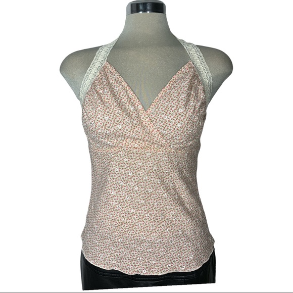 Garage Beige Florals Open Back Size SP - Picture 6 of 9